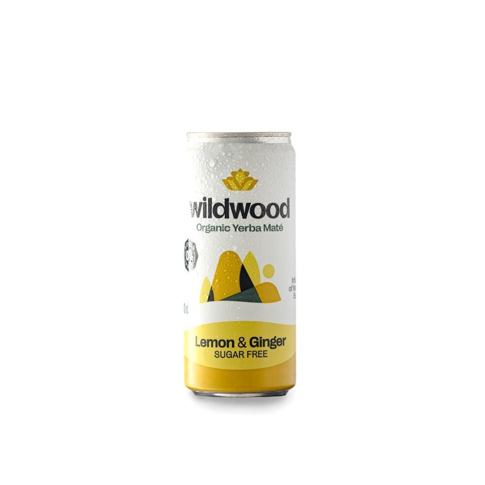 Wildwood Yerba Mate Lemon & Ginger Sugar Free 300ml
