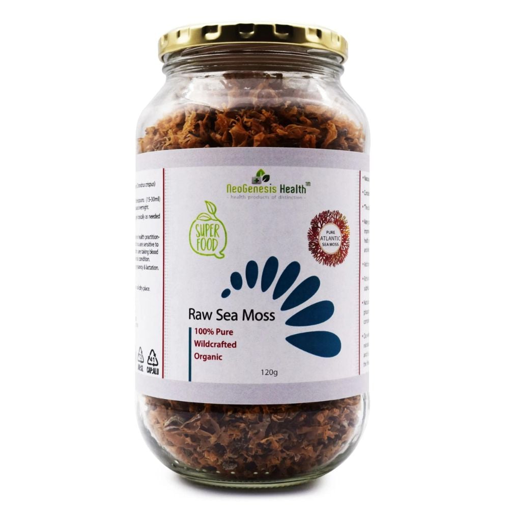Neogenesis Raw Gold Sea Moss 120g