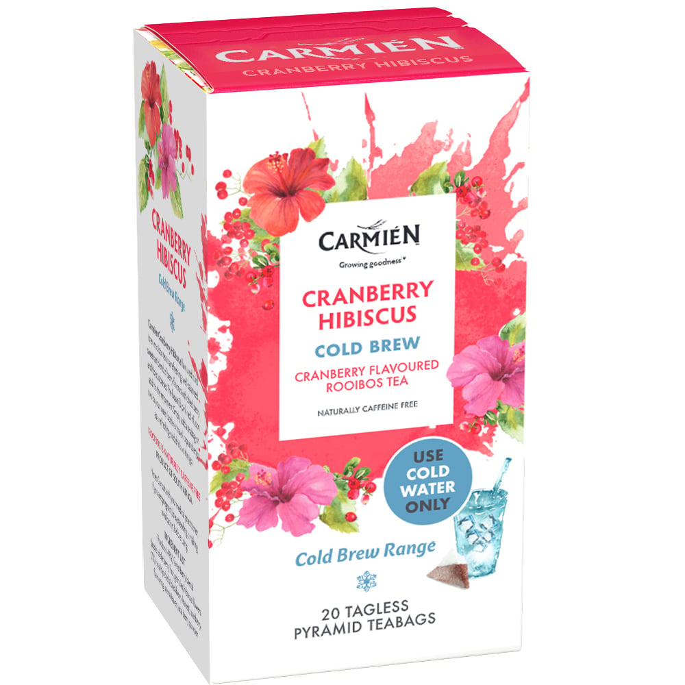 Carmien Tea Cold Brew Cranberry Hibiscus 20s