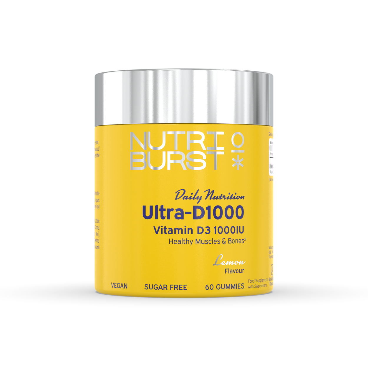 Nutriburst Ultra-D1000 iu Gummies 60s