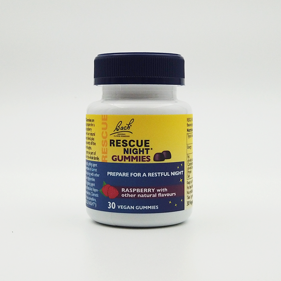 Bach Rescue Night Gummies Raspberry 30s