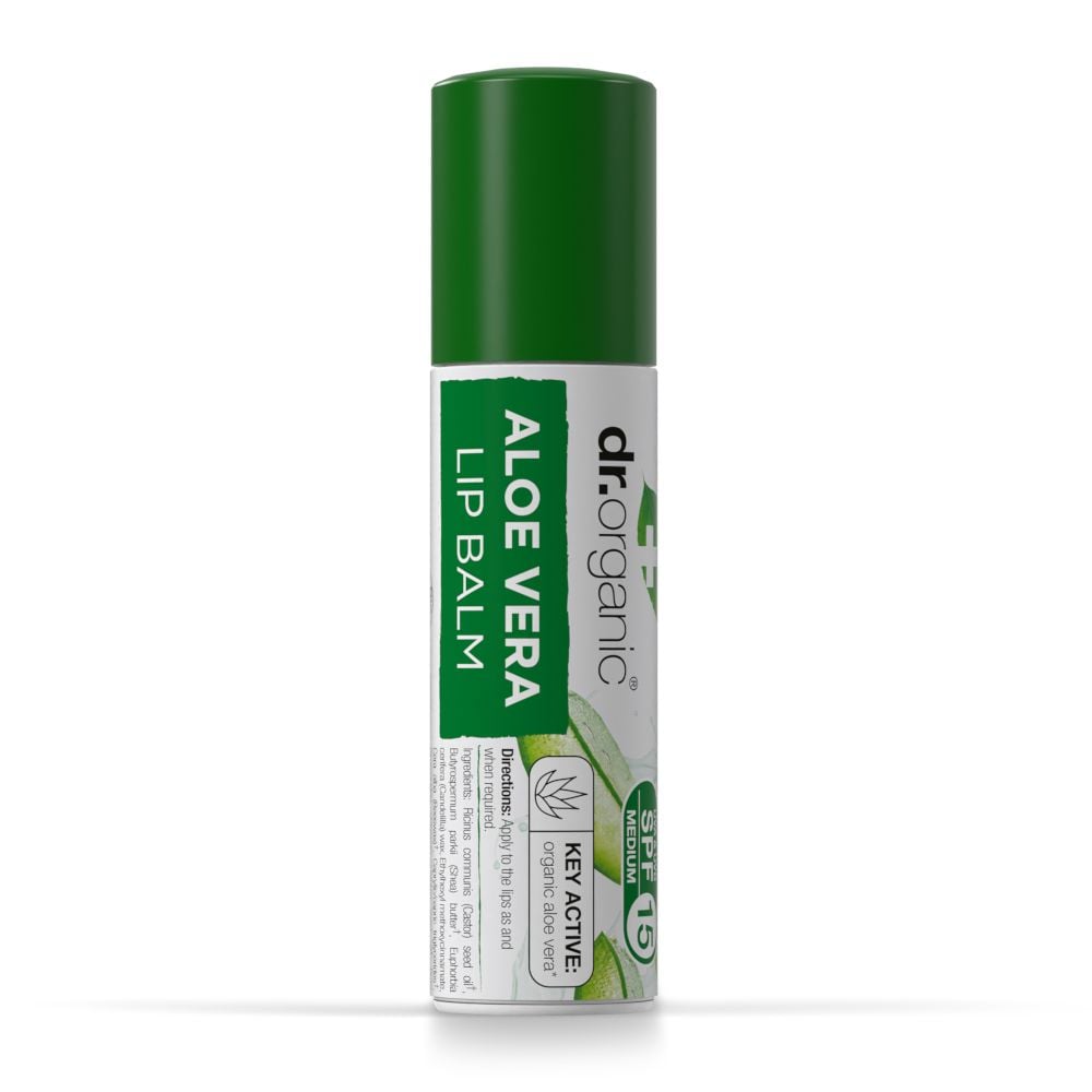 Dr Organic Aloe Vera Lip Balm 5.7ml