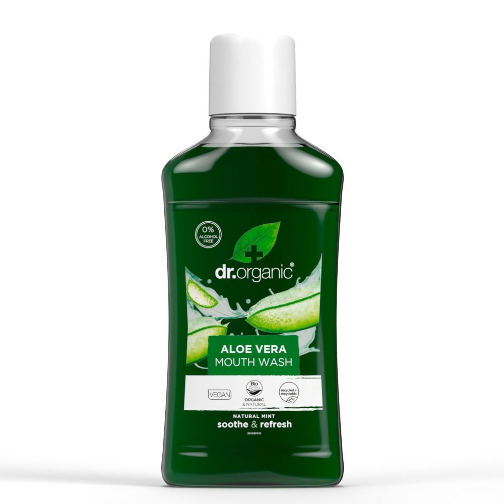 Dr Organic Aloe Vera Mouthwash 500ml