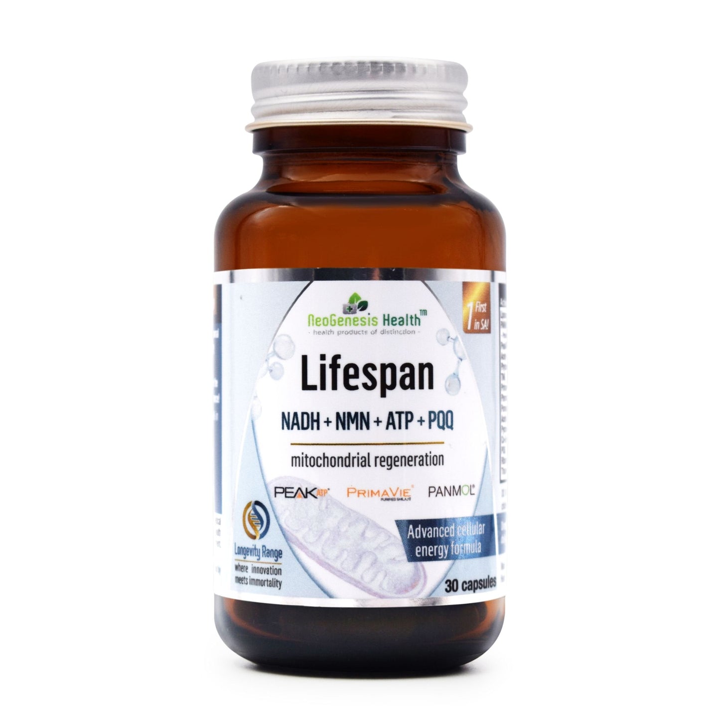 NeoGenesis Lifespan NMN + NAD + ATP + PQQ 30s