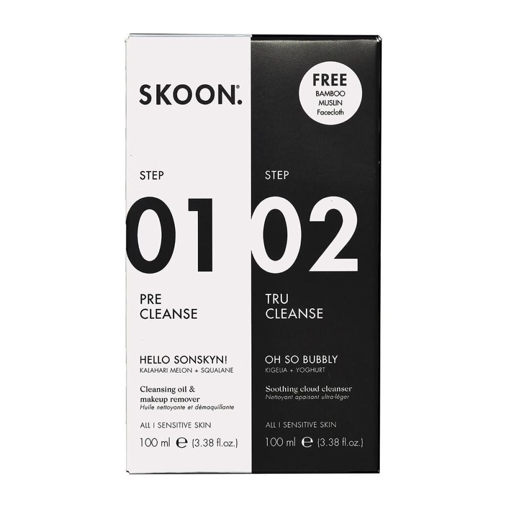 SKOON Double Cleanser Hello Sonskyn + Oh So Bubbly Pack