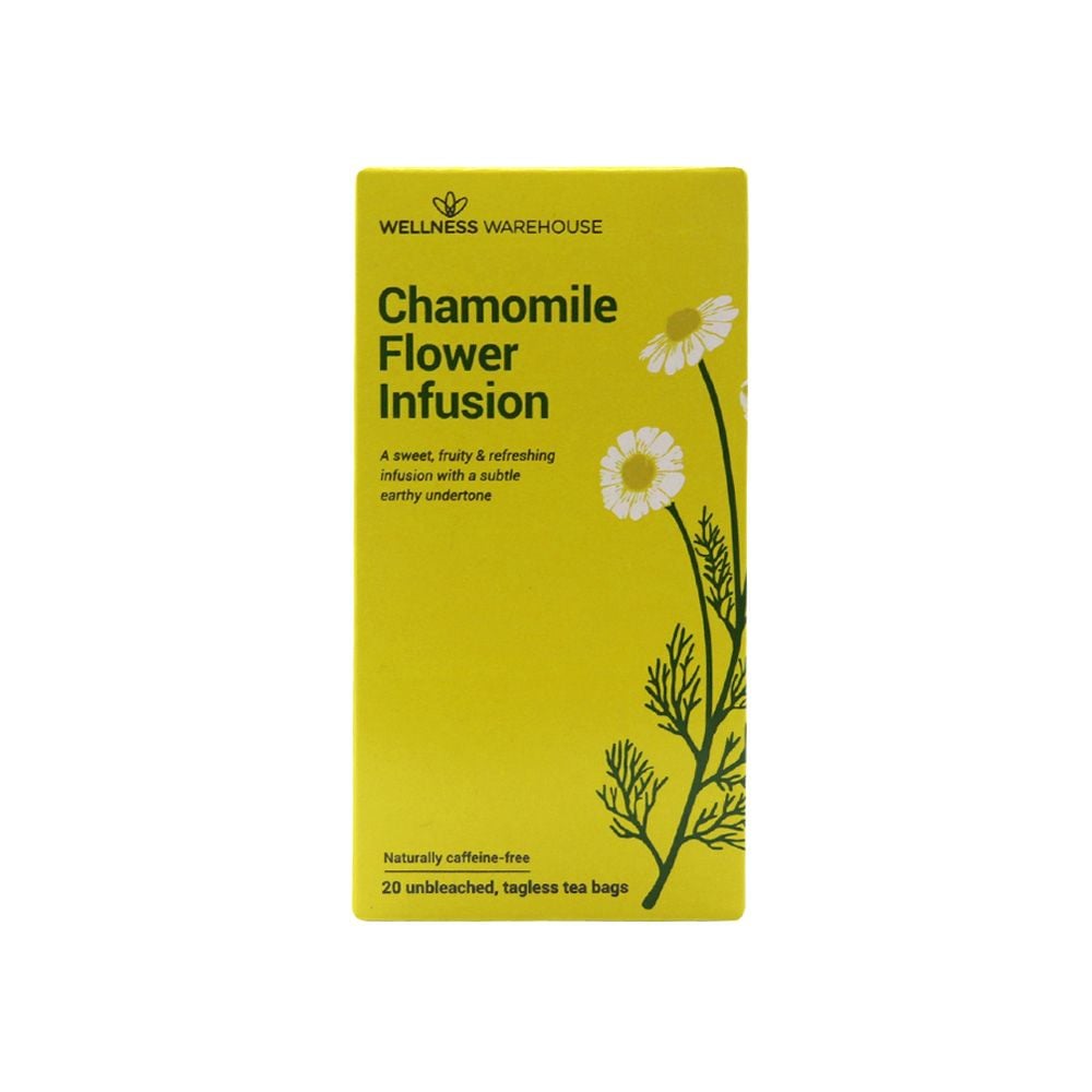 Wellness Chamomile Flower Tea Infusion 20s