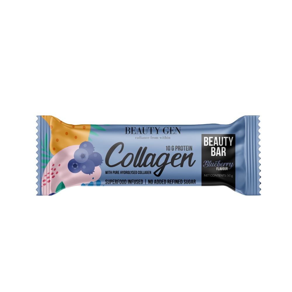 Beauty Gen Collagen Beauty Bar Blueberry 50g