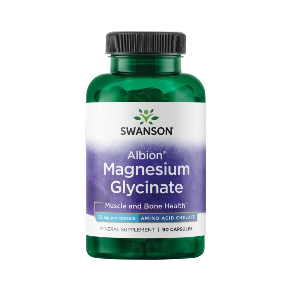 Swanson Albion Magnesium Glycinate 133mg 90s