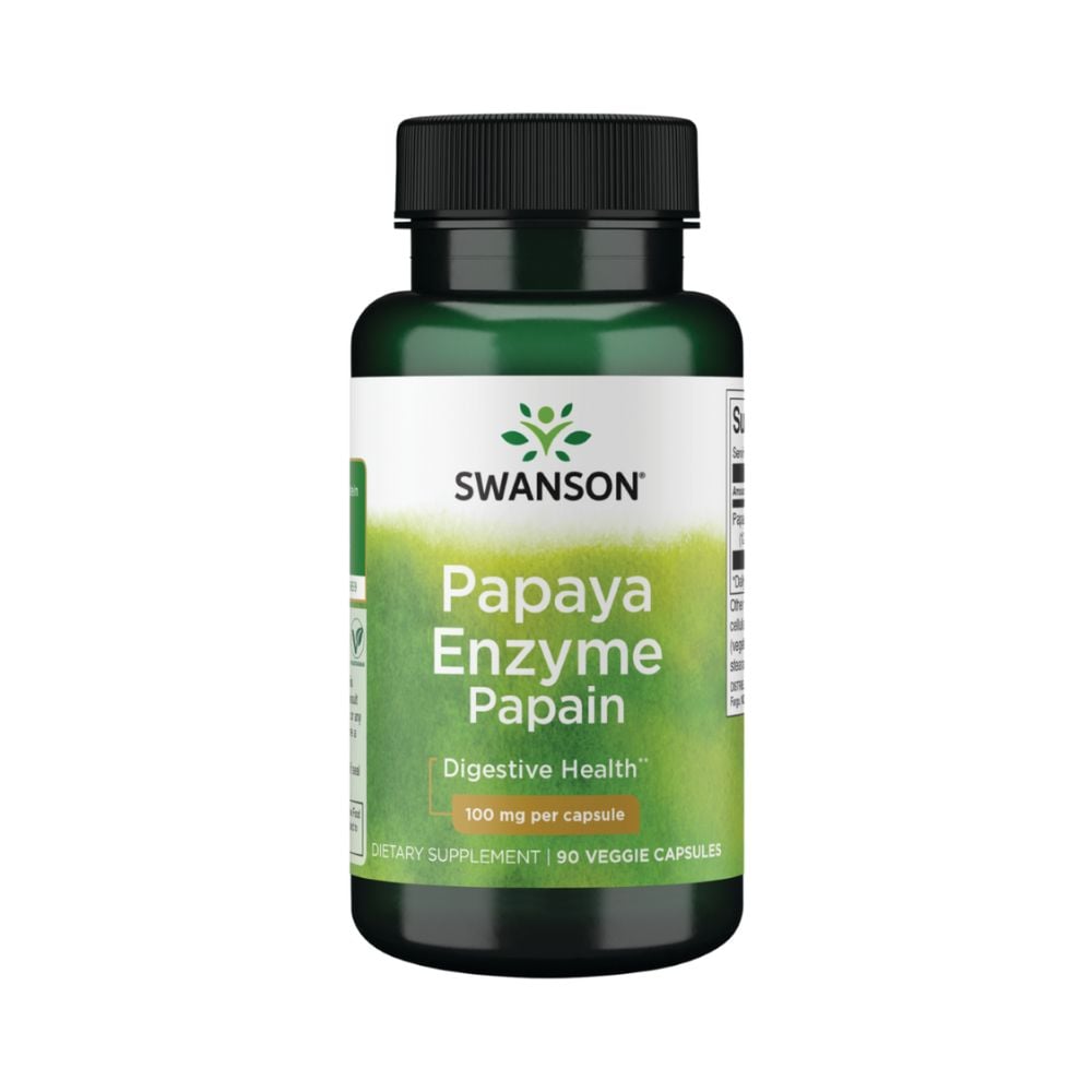 Swanson Papaya Enzyme Papain 100mg 90s