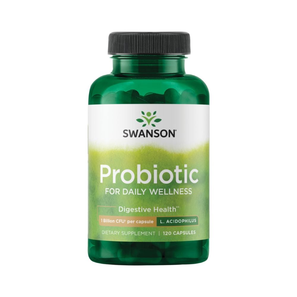 Swanson Probiotic for Daily Wellness 1 Billion Cfu 120s