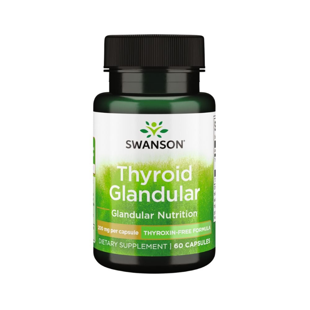 Swanson Thyroid Glandular 200mg 60s
