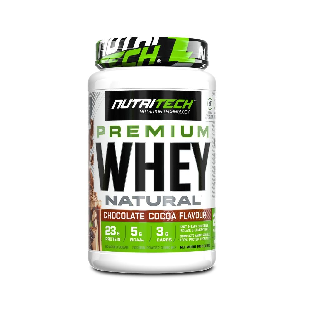 Nutritech Premium Whey Natural Protein Chocolate 908g