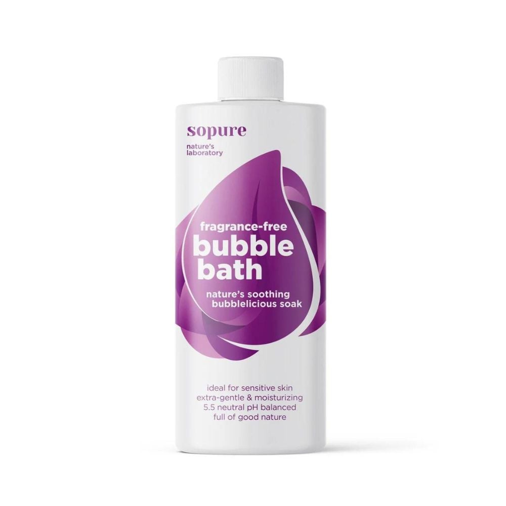 SoPure Bubble Bath Fragrance Free 1L
