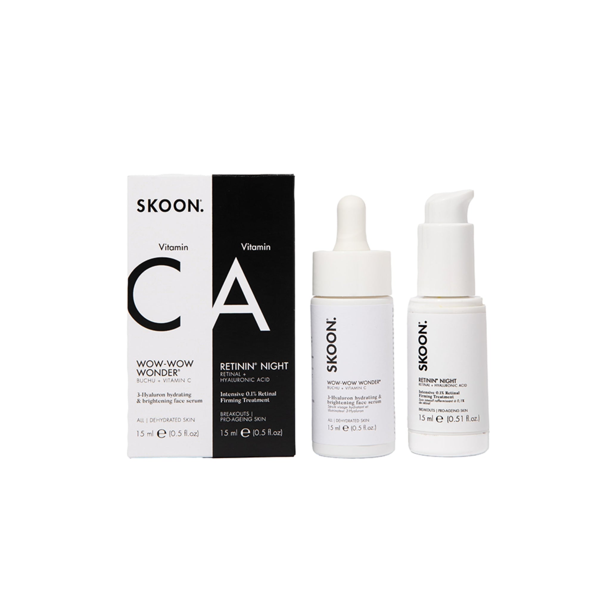 SKOON Dream Team Duo (Retinin Night + WWW Serum)