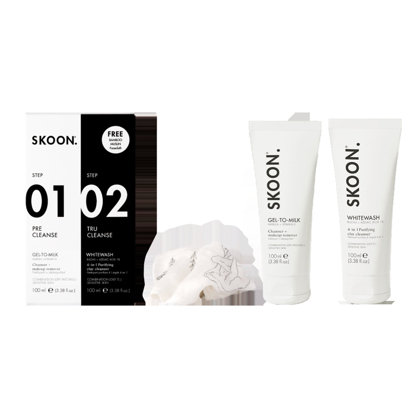 SKOON Double Cleanse Combo Oily Pack