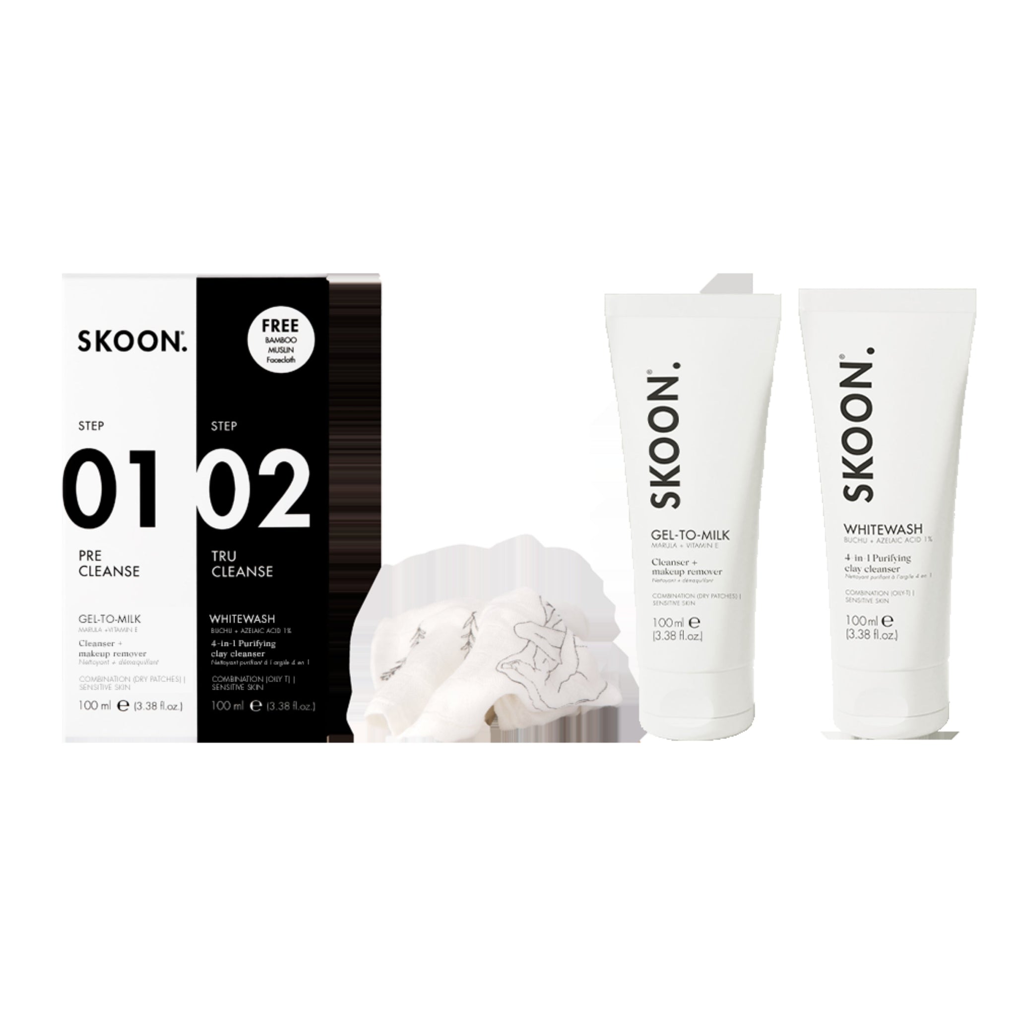 SKOON Double Cleanse Combo Oily Pack