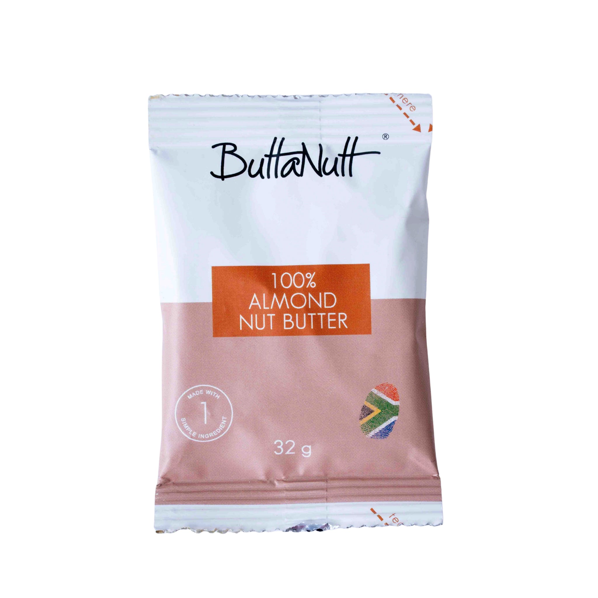 ButtaNutt 100% Almond Nut Butter Sachet 32g