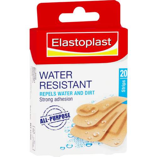 Elastoplast Water Resistant Strips 20's