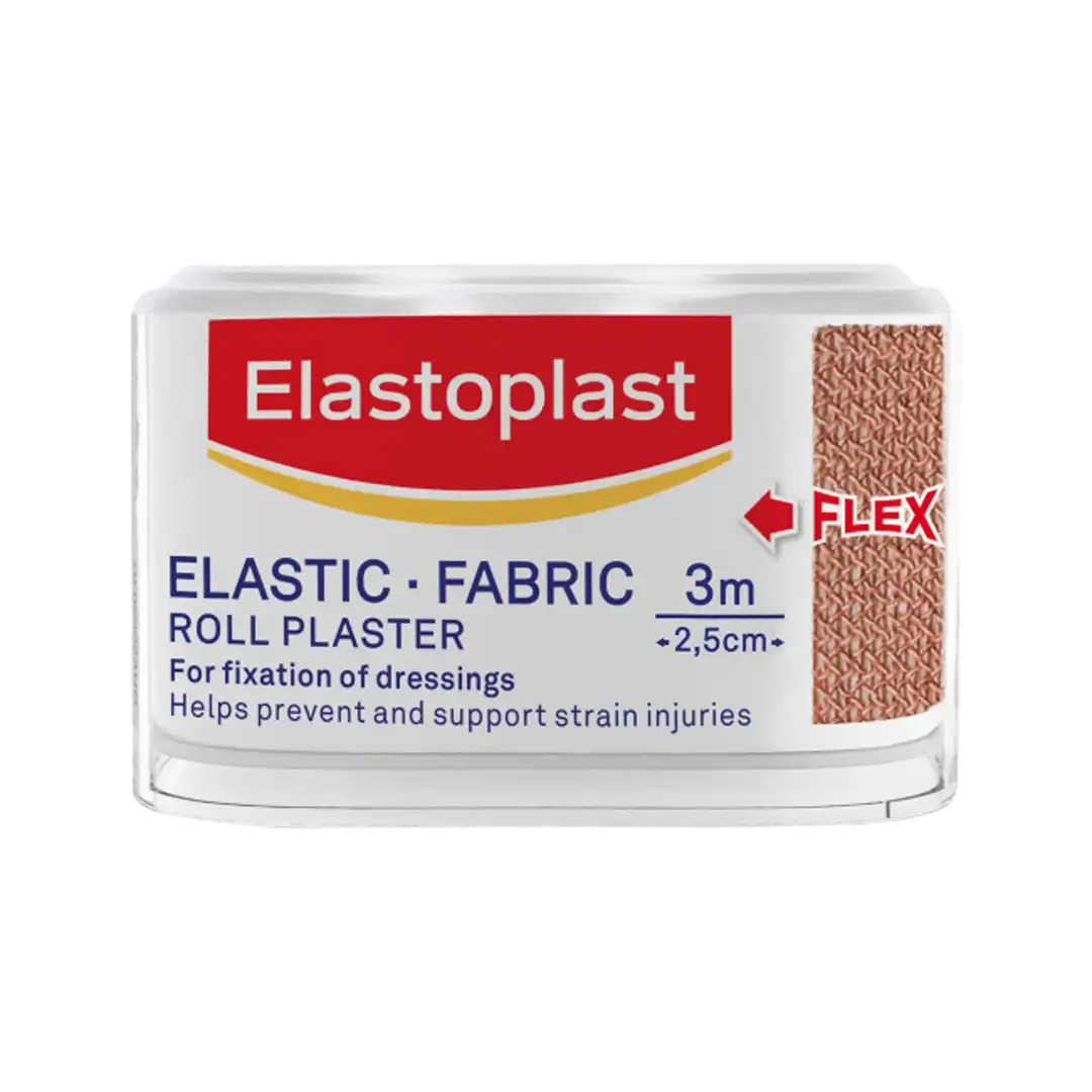 Elastoplast Elastic Fabric Plaster Roll 2.5cm x 3m