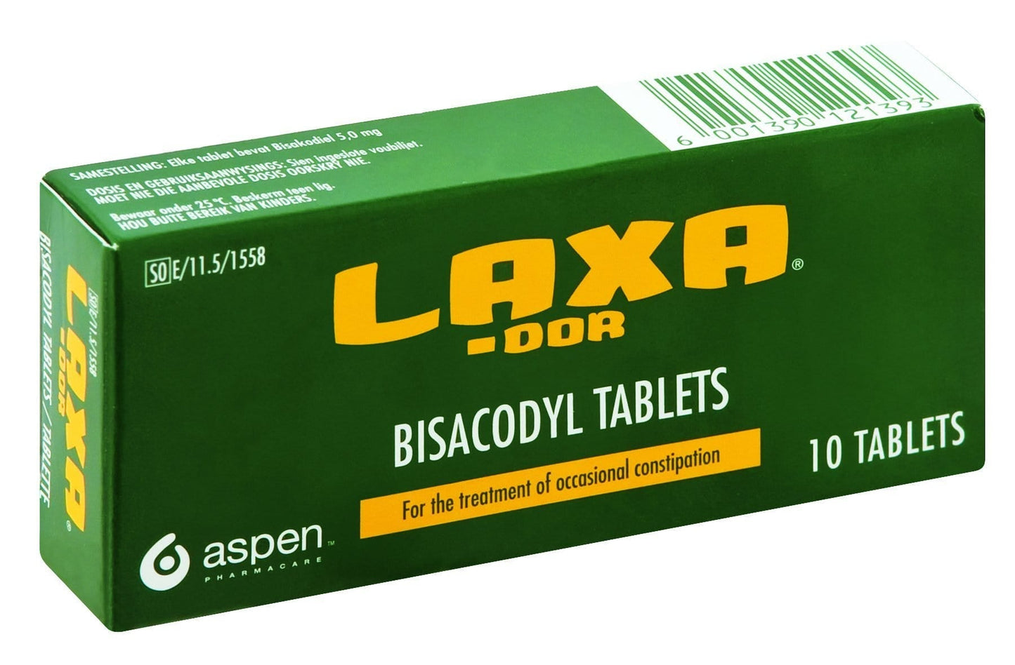 Laxador Bisacodyl Tablets 10's