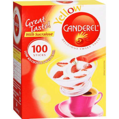 Canderel Yellow Sticks 100's