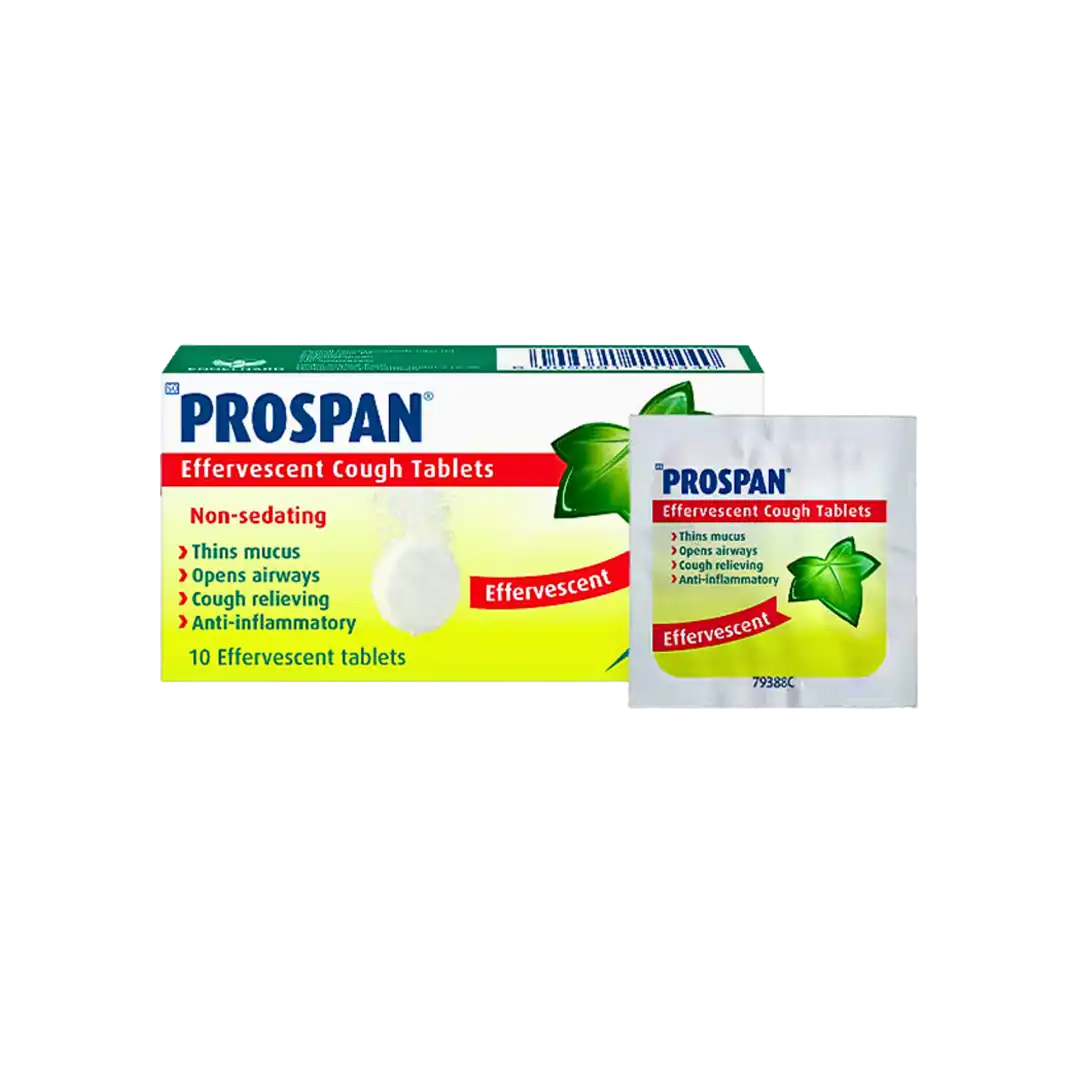 Prospan Cough Effervescent Tablets 10's