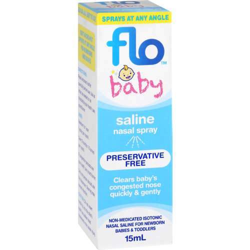 Flo Baby Saline Nasal Drops 15ml