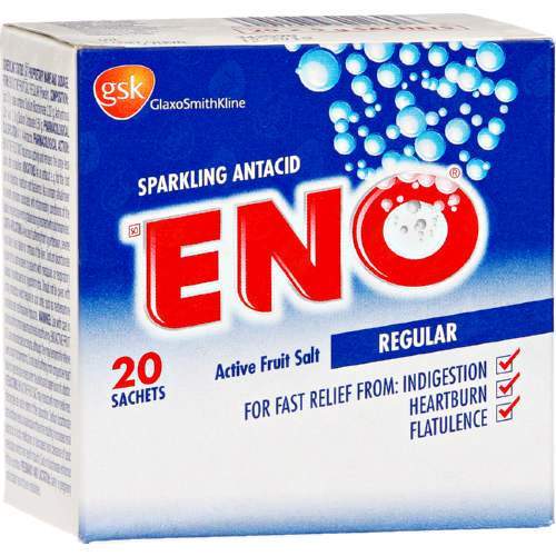 Eno Fruit Salt Sachets Plain 20's