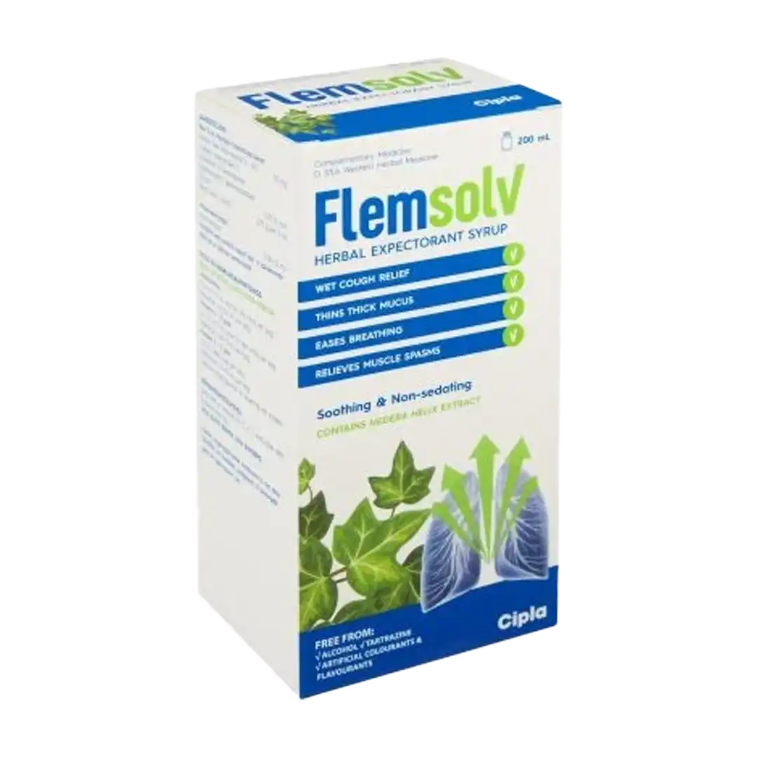 Flemsolv Herbal Expectorant Syrup 200ml