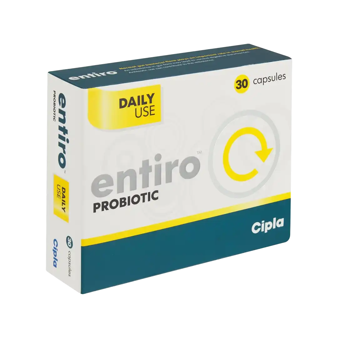 Cipla Entiro Probiotic Capsules 30's