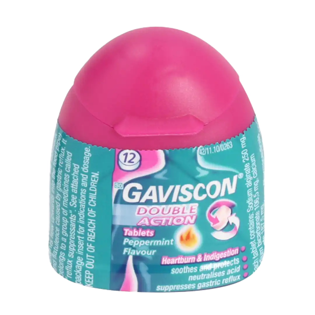 Gaviscon Plus Tablets 12's