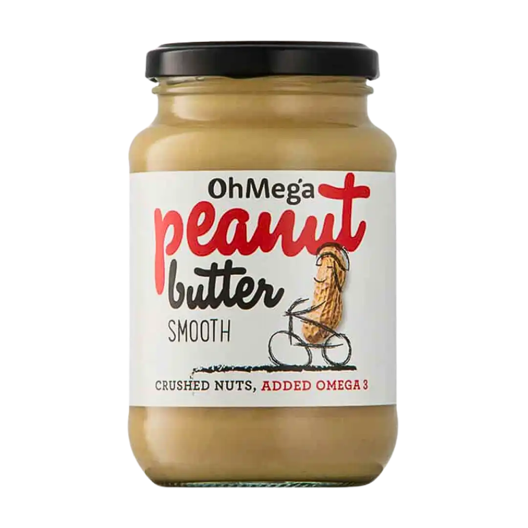 OhMega Smooth Peanut Butter 400g