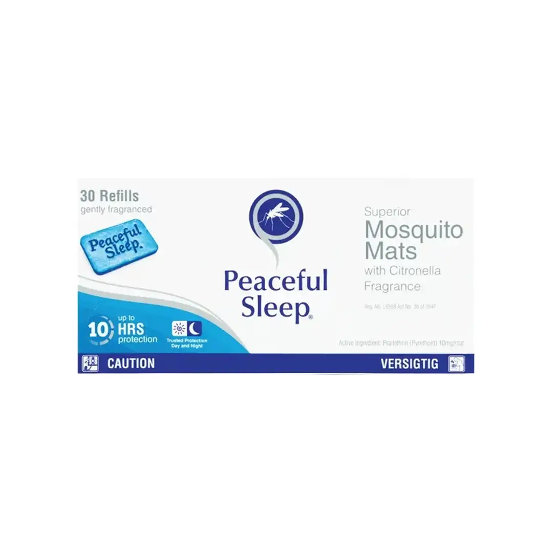Peaceful Sleep Insect Mats 30's