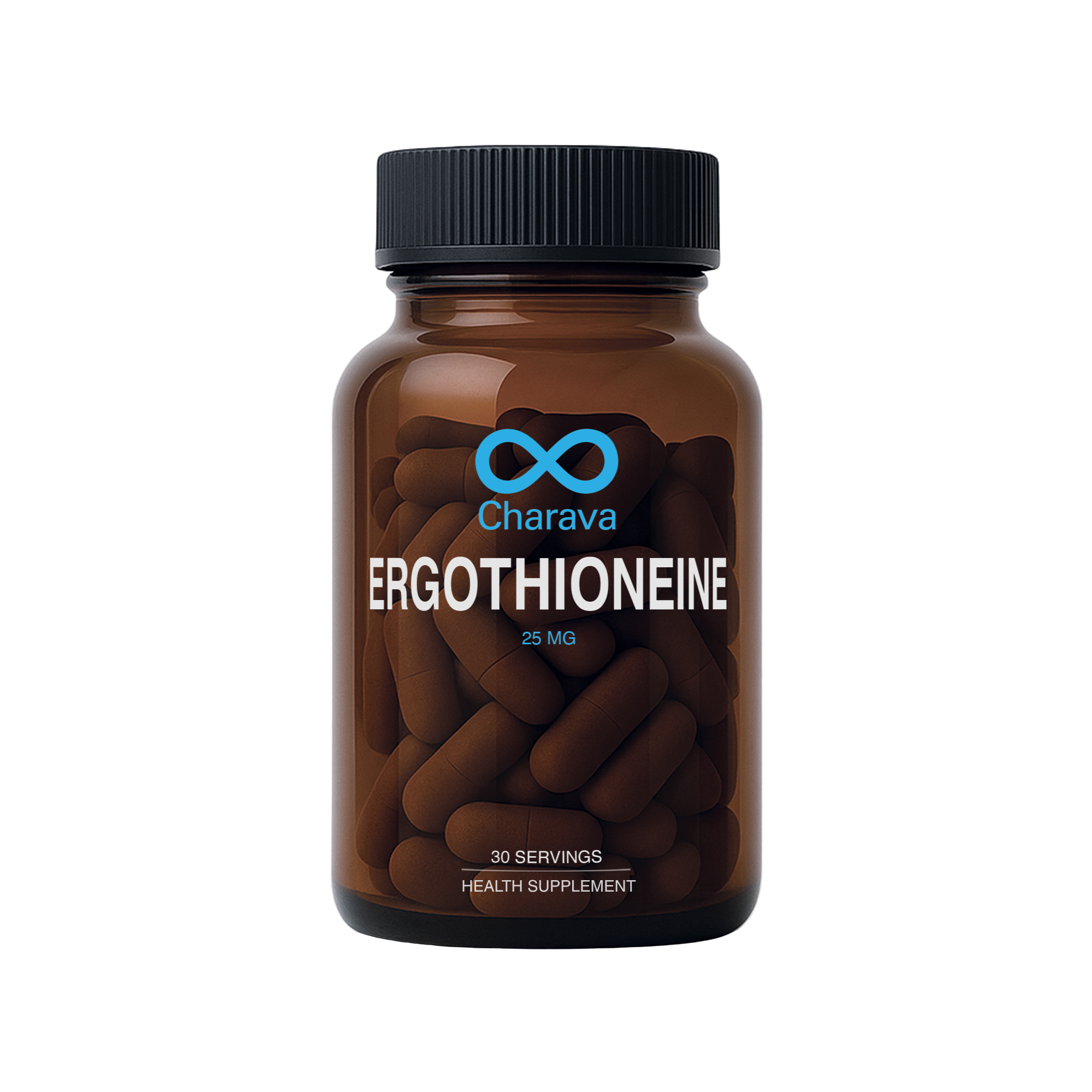 Charava Ergothioneine 25mg 30s