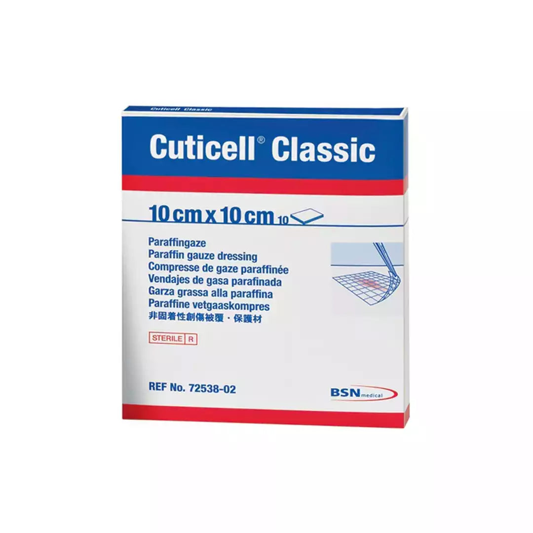 Cuticell Paraffin Gauze 10x10