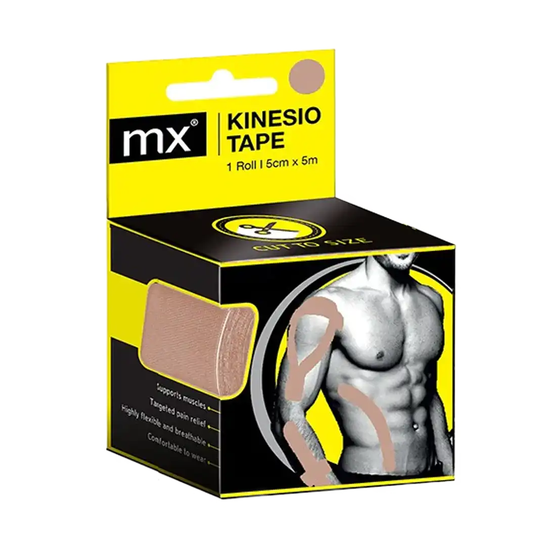MX Kinesio Tape Assorted 5cm x 5cm