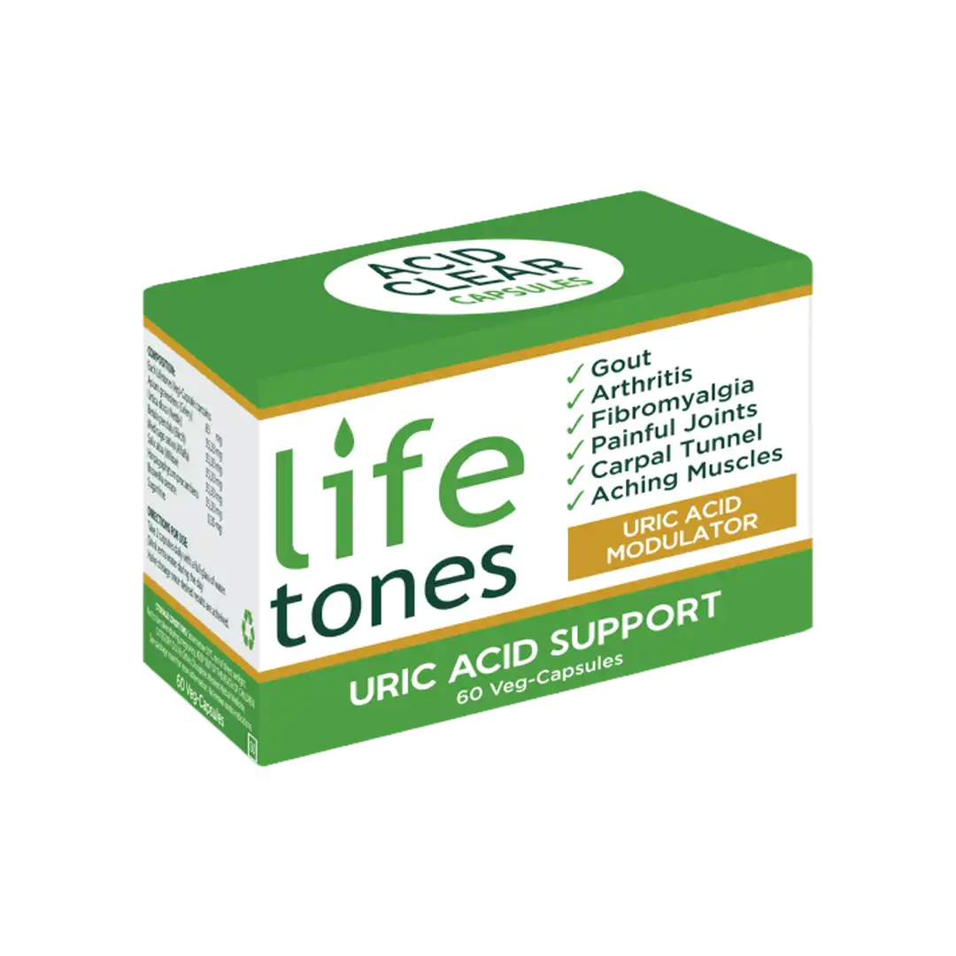 Lifetones Uric Acid Support Capsules 60's