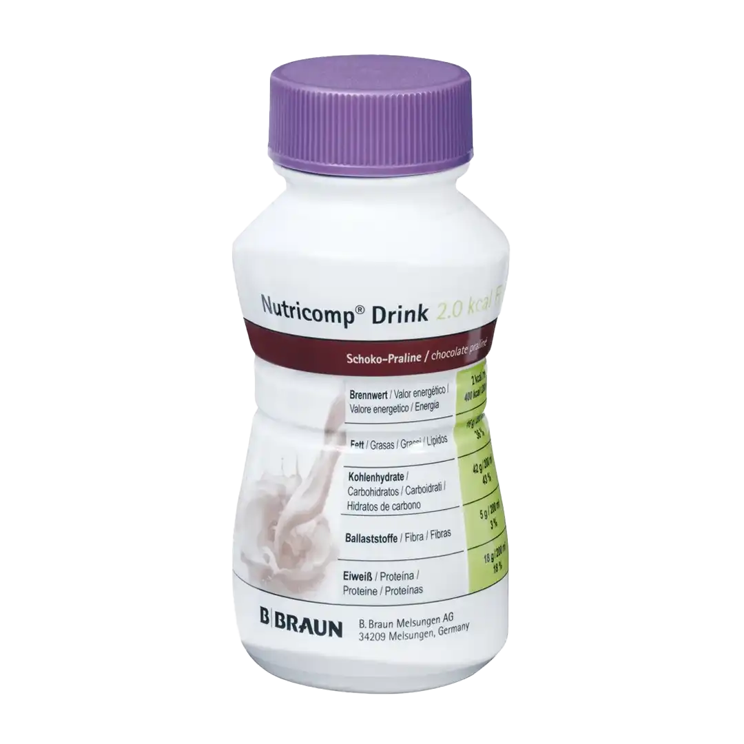 Nutricomp Drink 2.0 kcals fibre 200ml Assorted