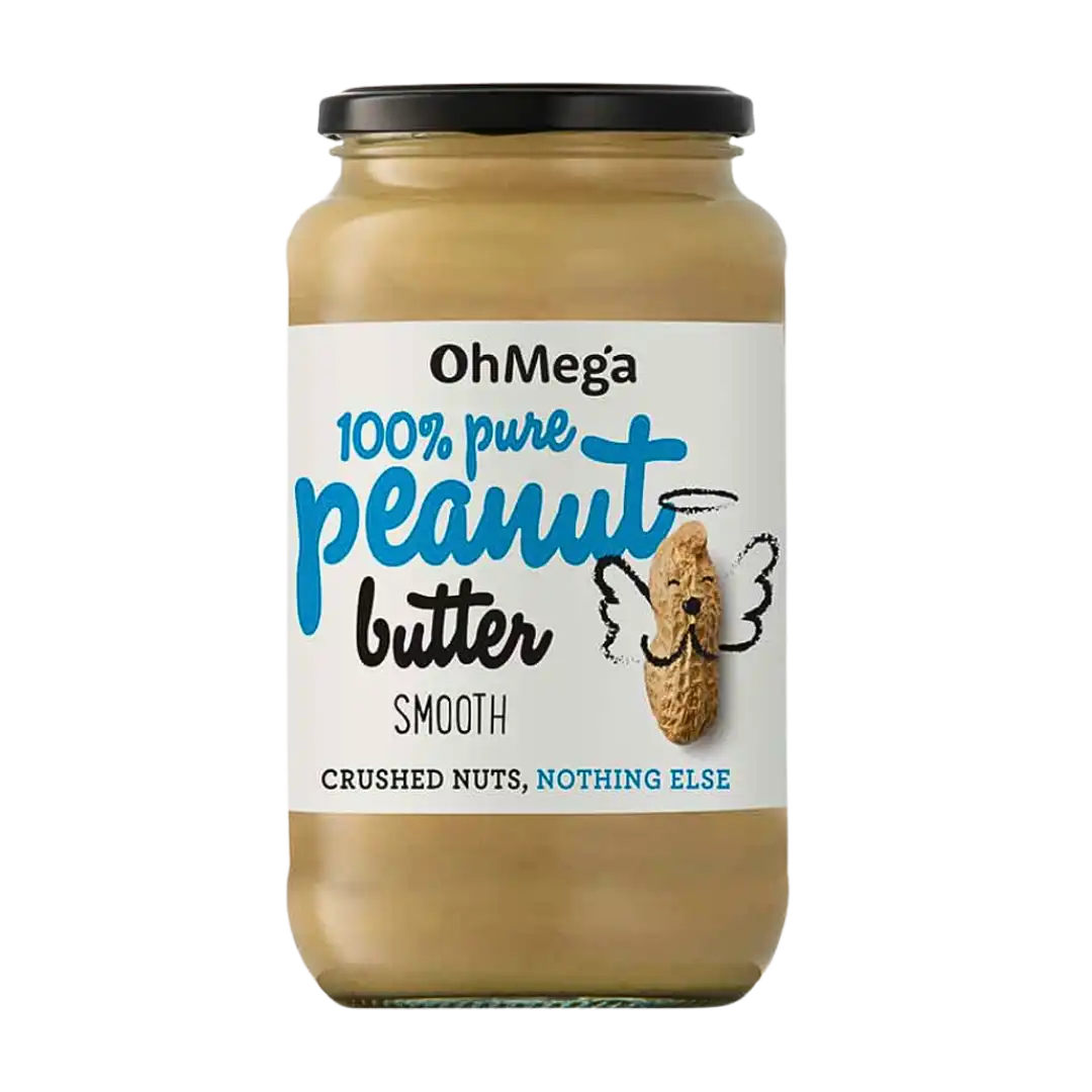 OhMega Smooth 100% Pure Peanut Butter 750g