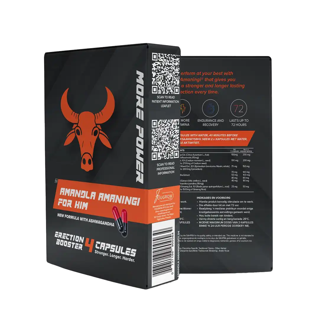 Amandla Amaningi for Him Capsules 4's
