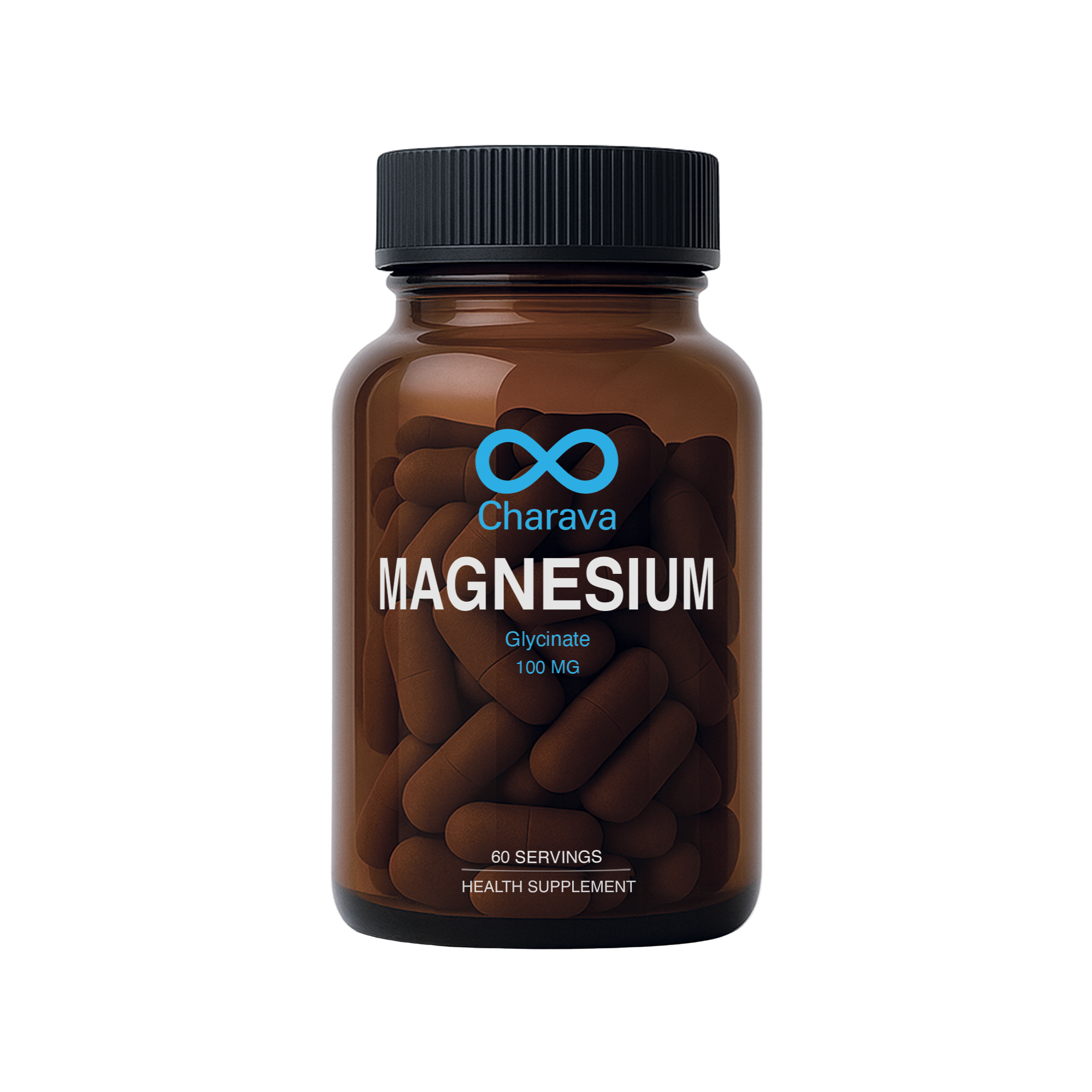 Charava Magnesium Glycinate 100mg 60s