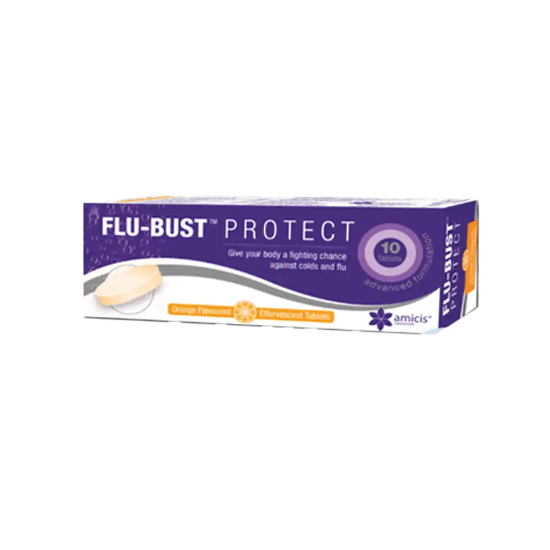 Flu-Bust Protect Raspberry Effervescent 10's