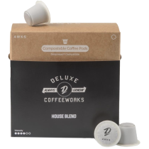 4WKS Deluxe Compostable Coffee Pods 50 Pack