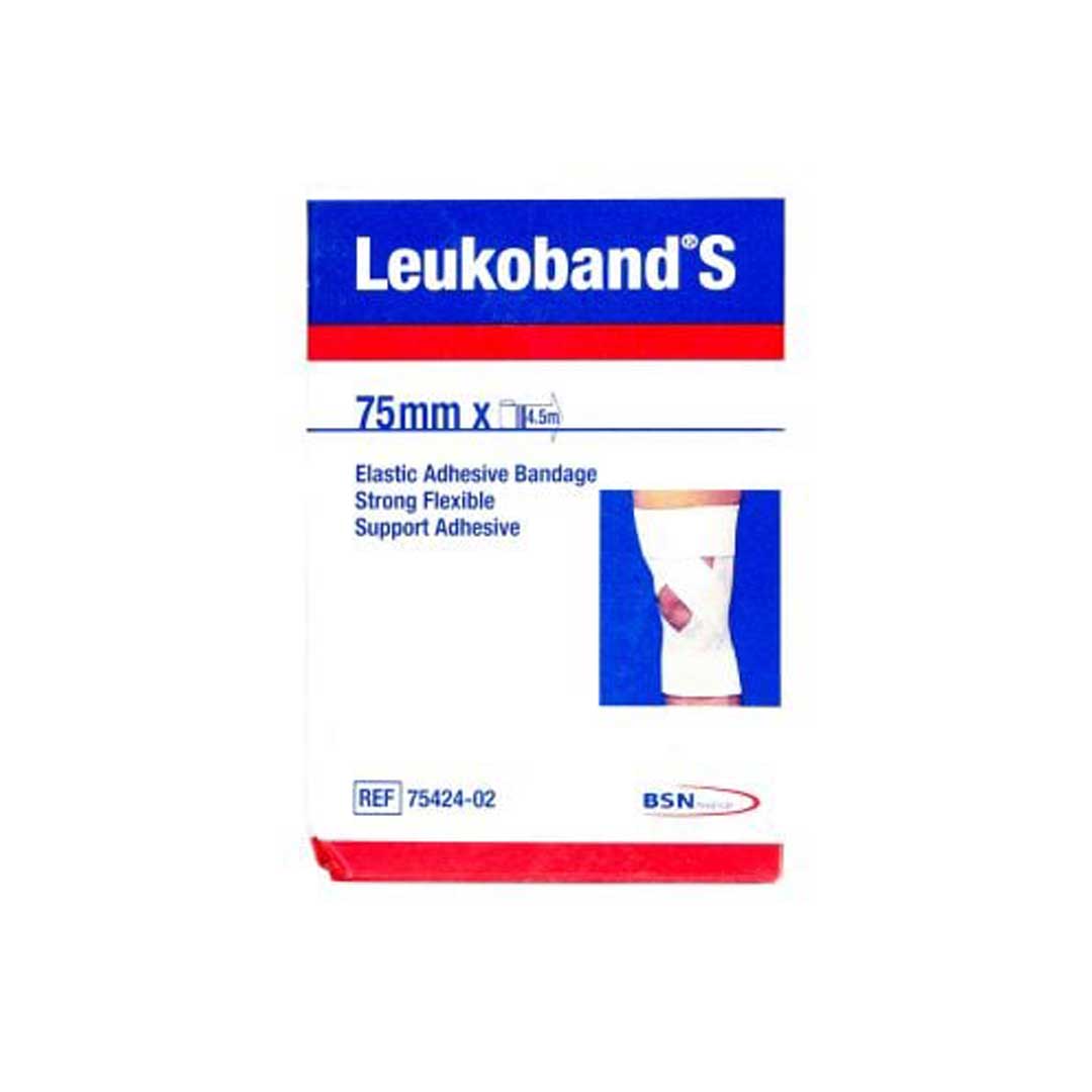 Leukoband Elastic Adhesive Bandage 75mm x 45m