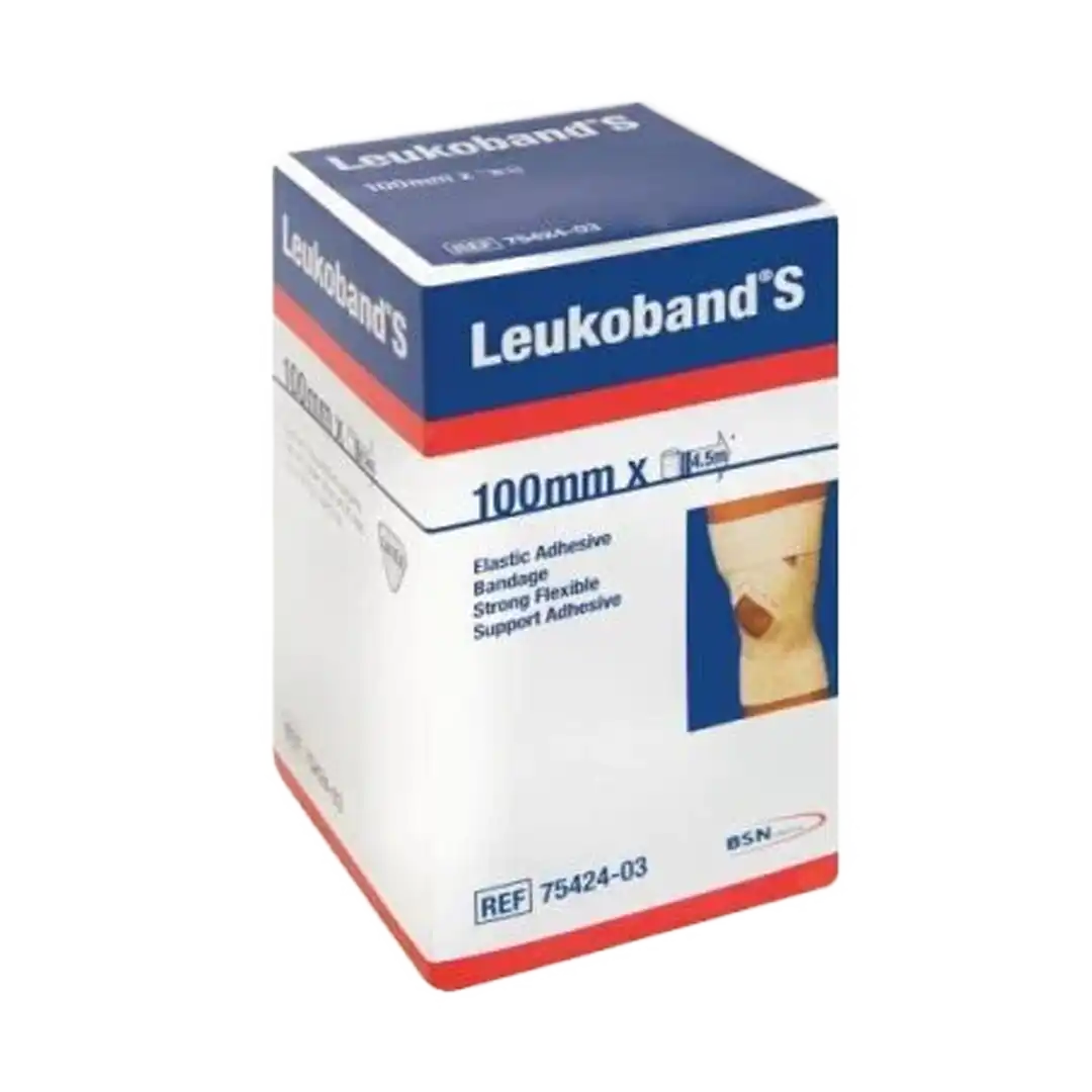 Leukoband Elastic Adhesive Bandage 100mm x 45m