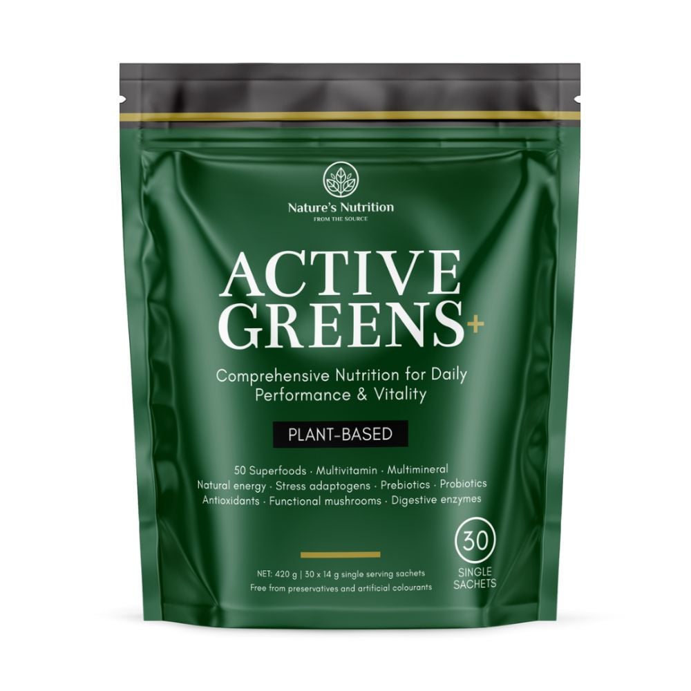 Nature's Nutrition Active Greens Sachets 30 x 14g