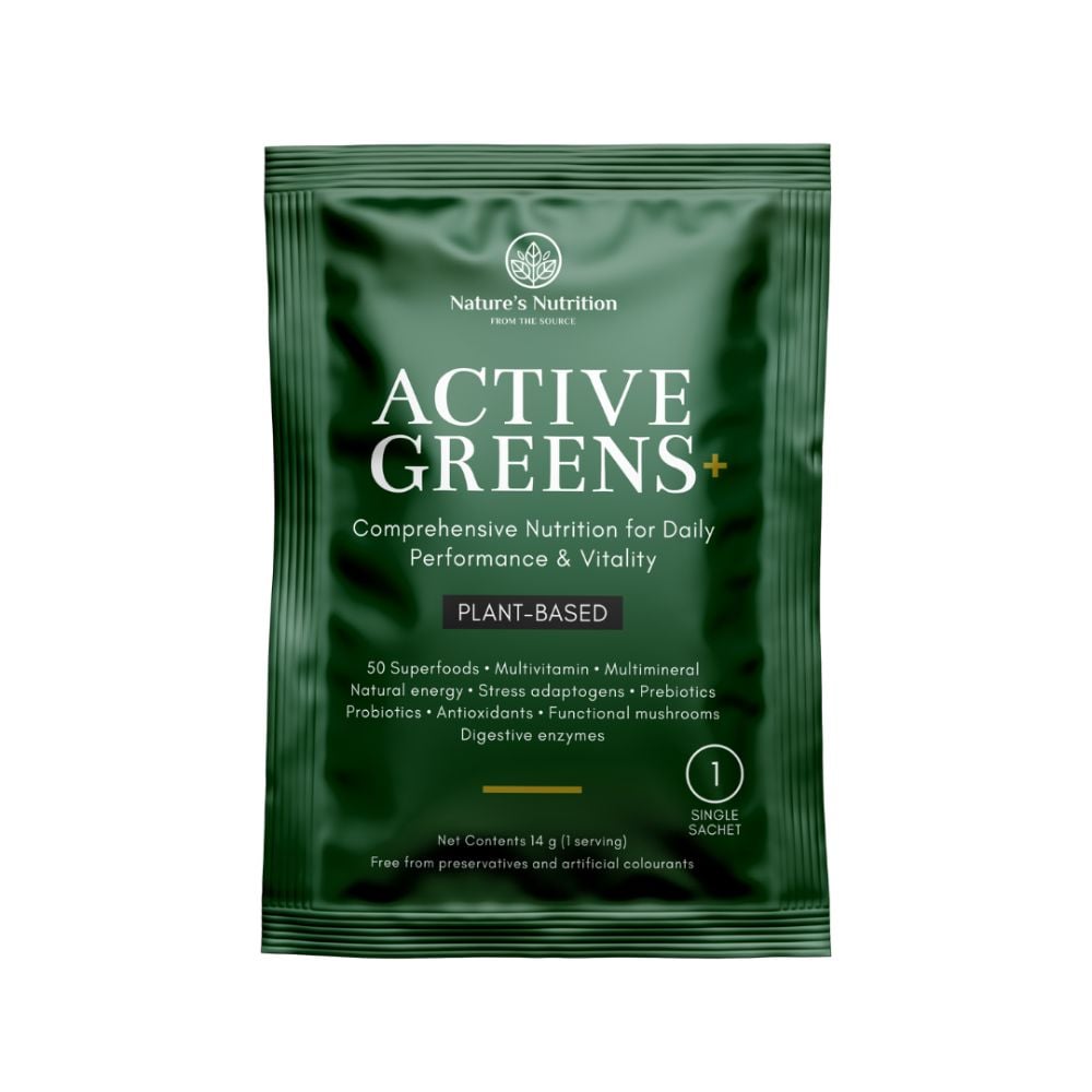 Nature's Nutrition Active Greens Sachet 14g