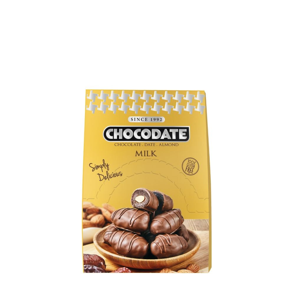 Chocodate Date Milk Chocolate Covered 33g