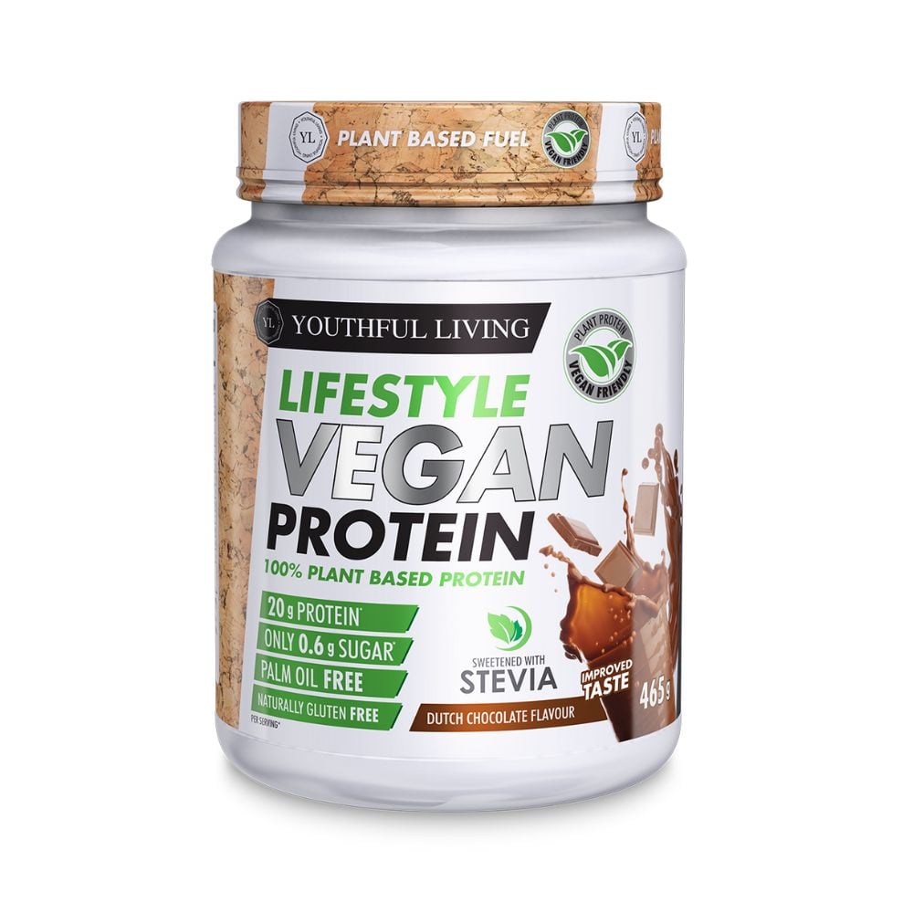 Youthful Living Lifestyle Vegan Protein Dutch Chocolate 450g