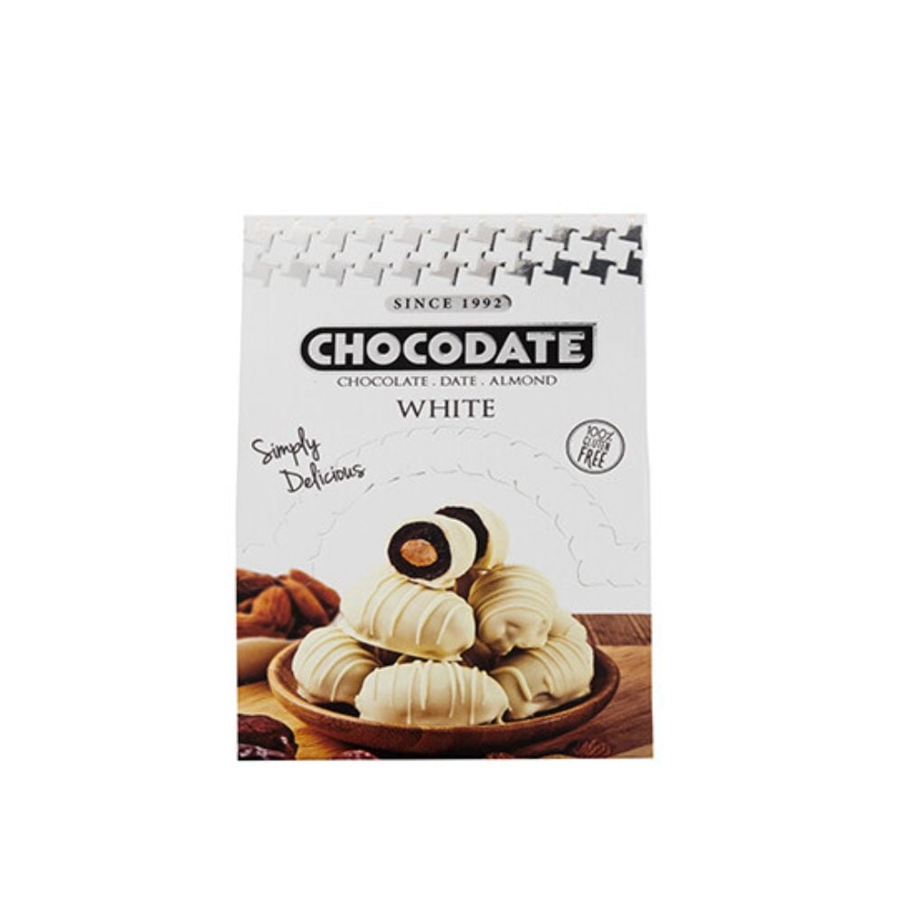Chocodate Date White Chocolate Covered 33g